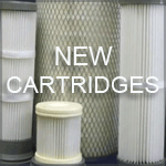 new baghouse cartridge filters